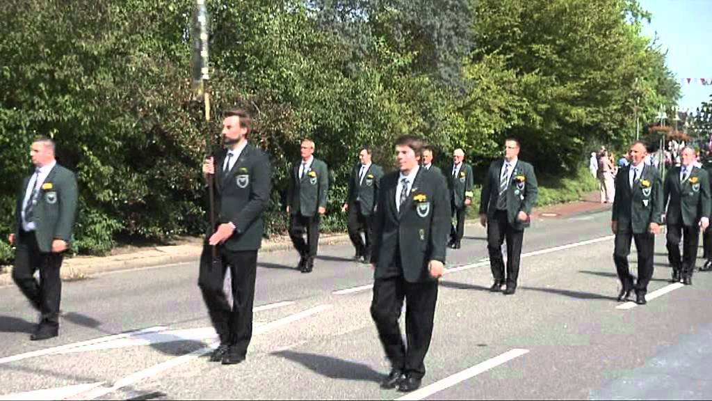 Schützenfest Ratingen   Lintorf   Umzug 21 08  2011 der  St Seb Schützenbruderschaft Lintorf