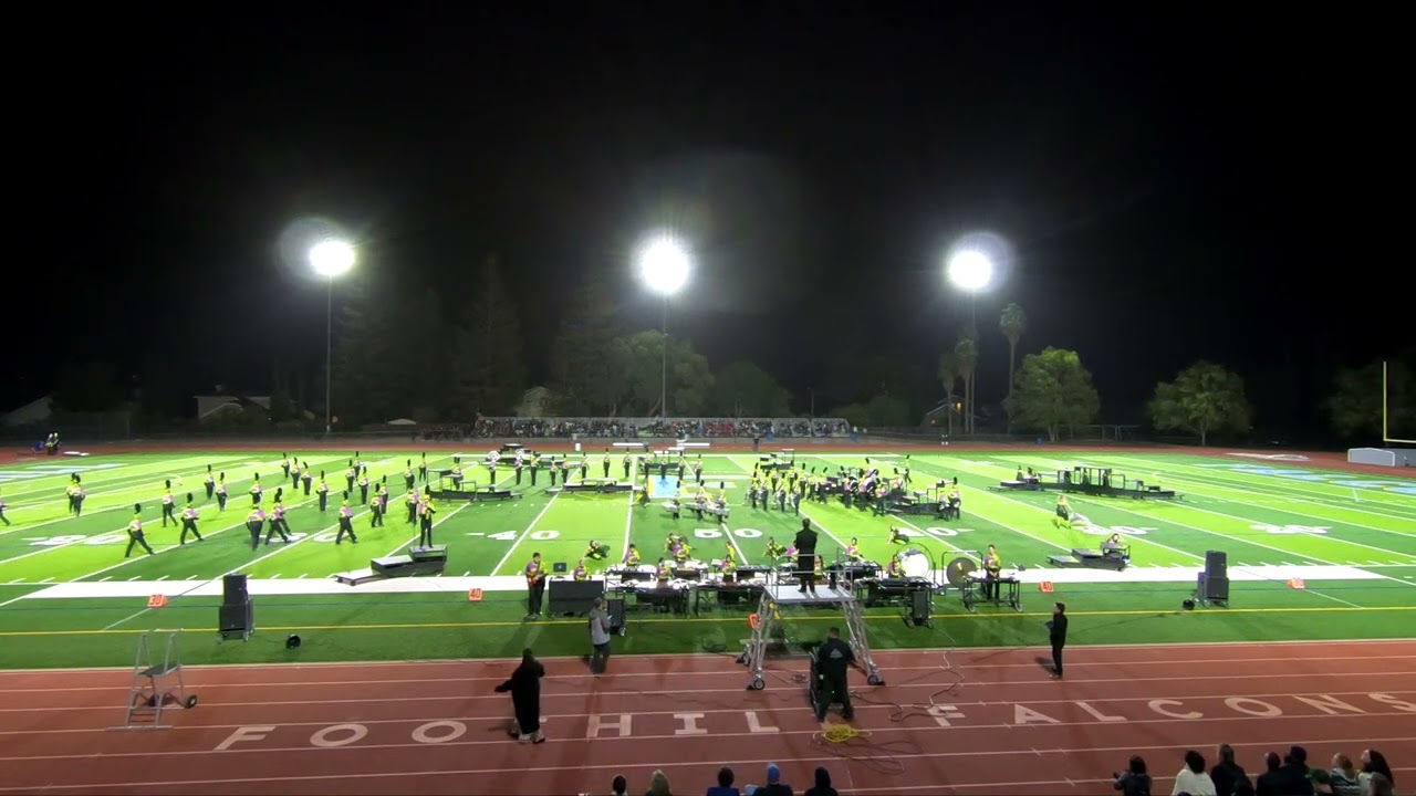 10/22/2022 Granite Bay High School Foothill Band Review Field Show