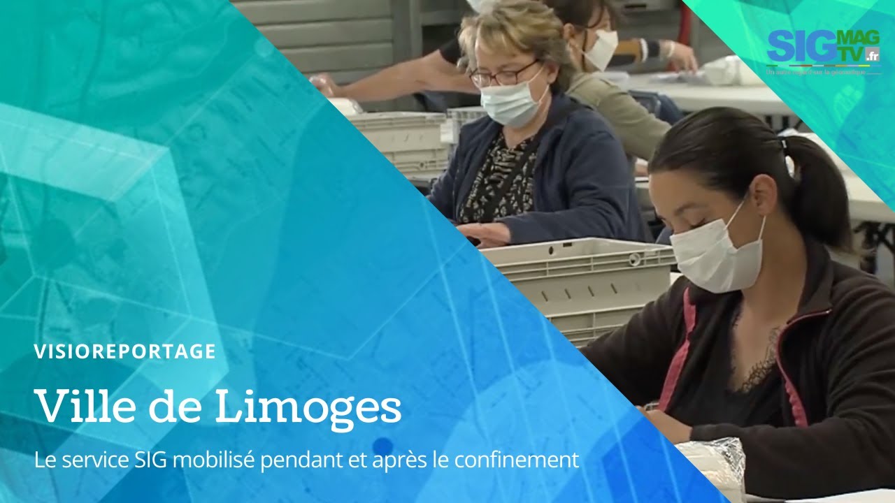 [VisioReportage SIGTV] Distribution masques Ville de Limoges
