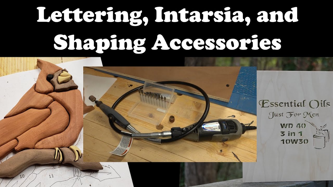 Scroll Saw Lettering, Intarsia, and Dremel Tool Feedback