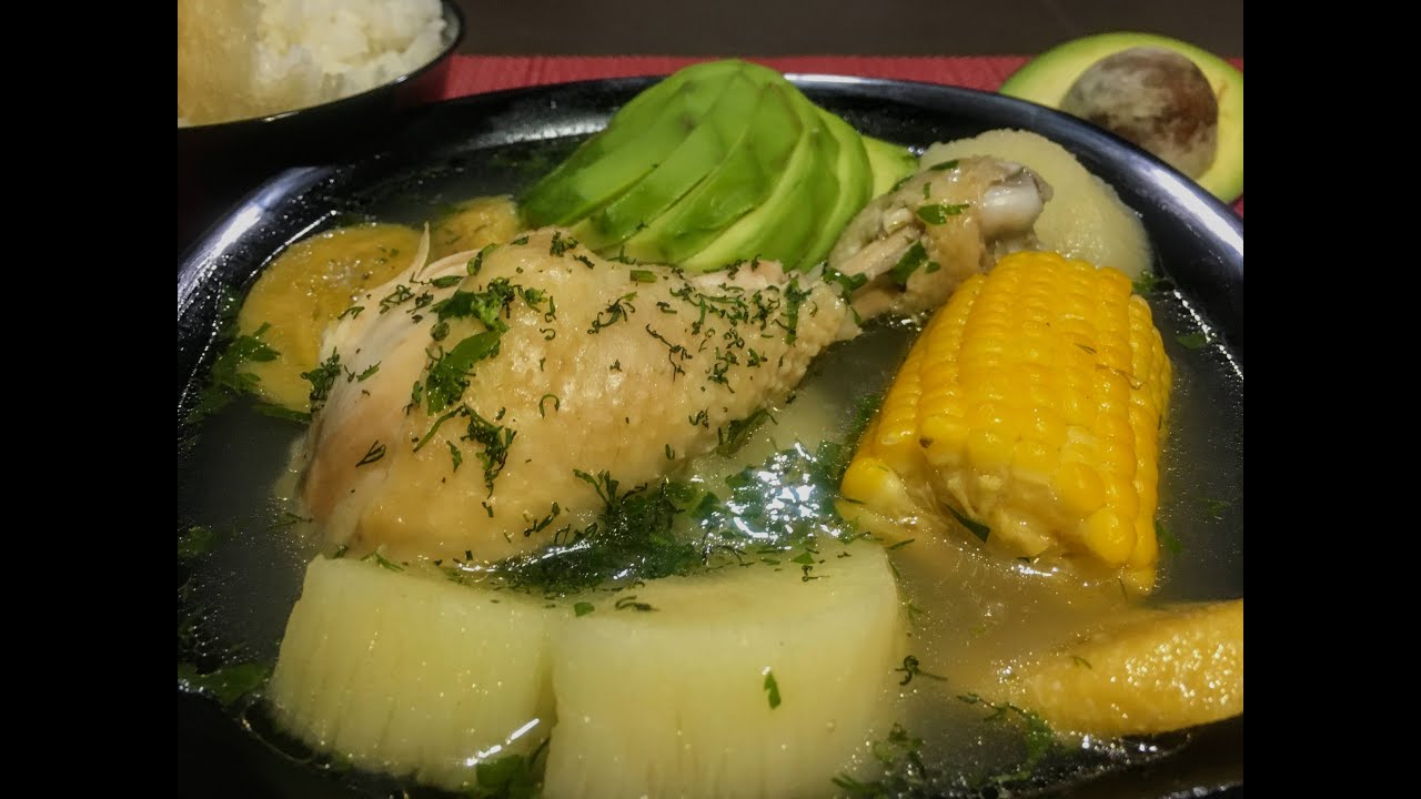 SANCOCHO DE POLLO🇪🇨