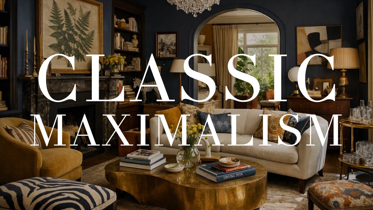 Classic Maximalism | Pro Tips for Layered Interiors That Hold Presence