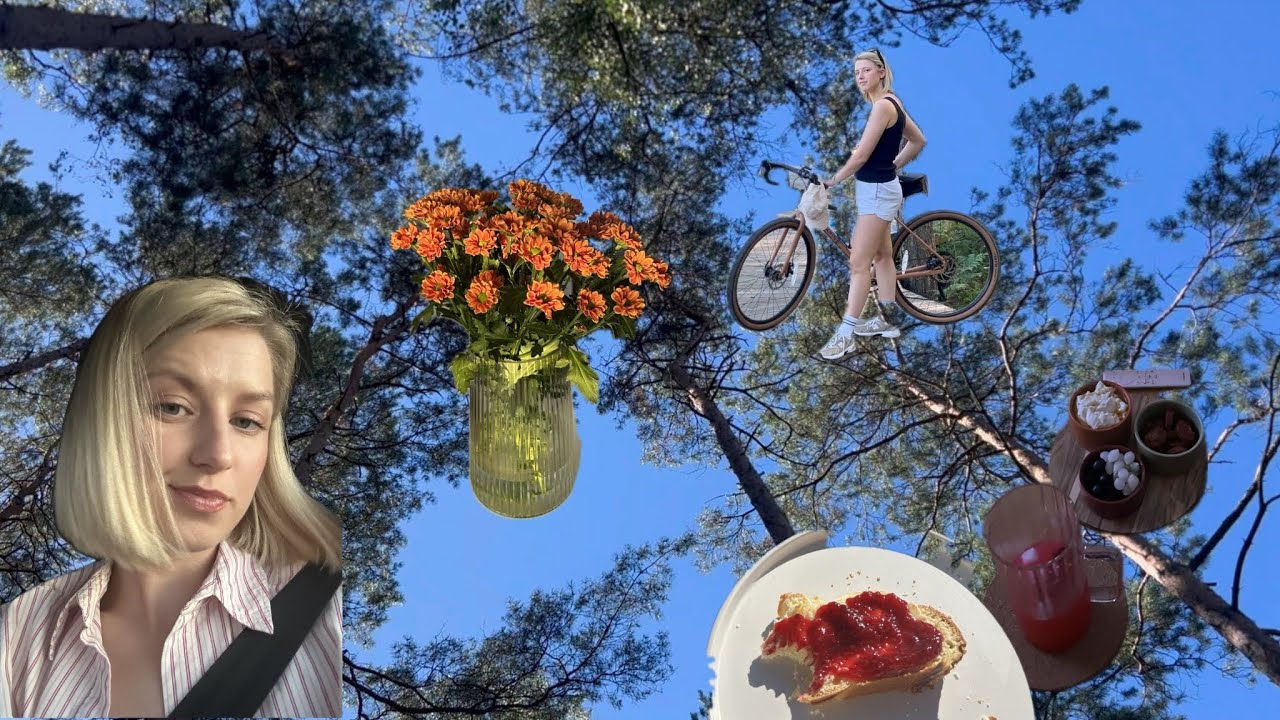 VLOG: randka w domu🌸/ rowery🚲/ żłobek dla drzew 🌳/ zojka i przesadzanie trawy