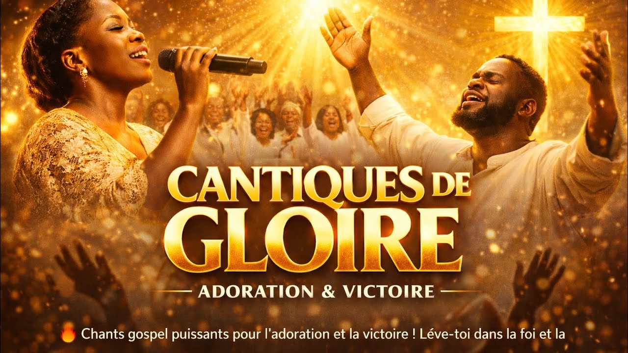 🔥 CANTIQUES DE GLOIRE — Adoration & Victoire | Compilation Gospel Puissante 2026 #gospel #louange 