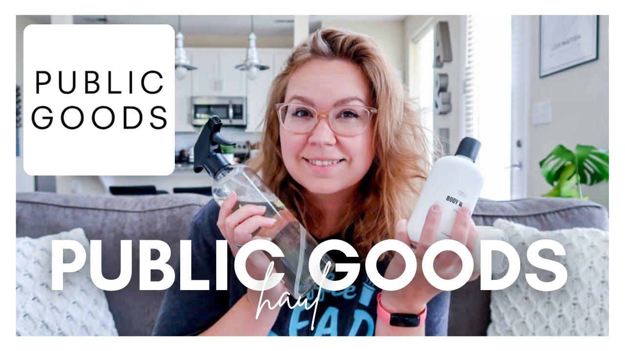 PUBLIC GOODS HAUL // honest review 2021 + unboxing [I actually USED these sustainable products]