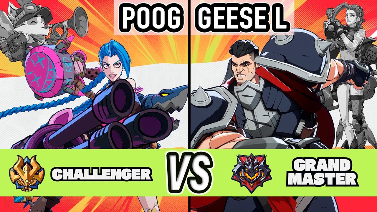 2XKO ▰ Poog (Jinx / Teemo) vs Geese L (Darius / Jinx) ▰ High Level Gameplay