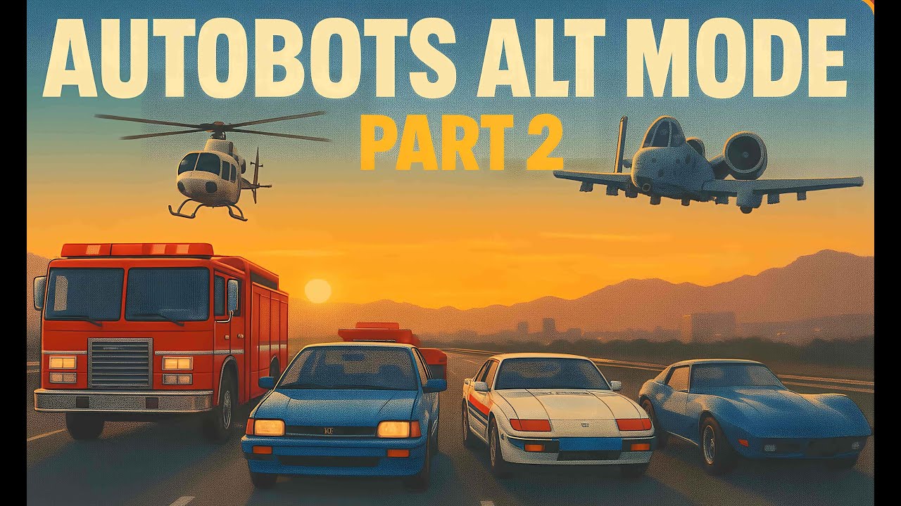 AUTOBOTS ALT MODE PART 2 — G1 Classic Rides, Classic looks #transformers 