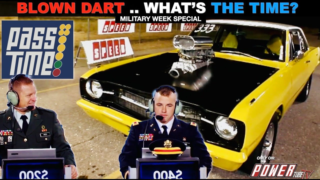 PASS TIME - Drag Racing Gameshow - Blown 69 Dodge Dart..What