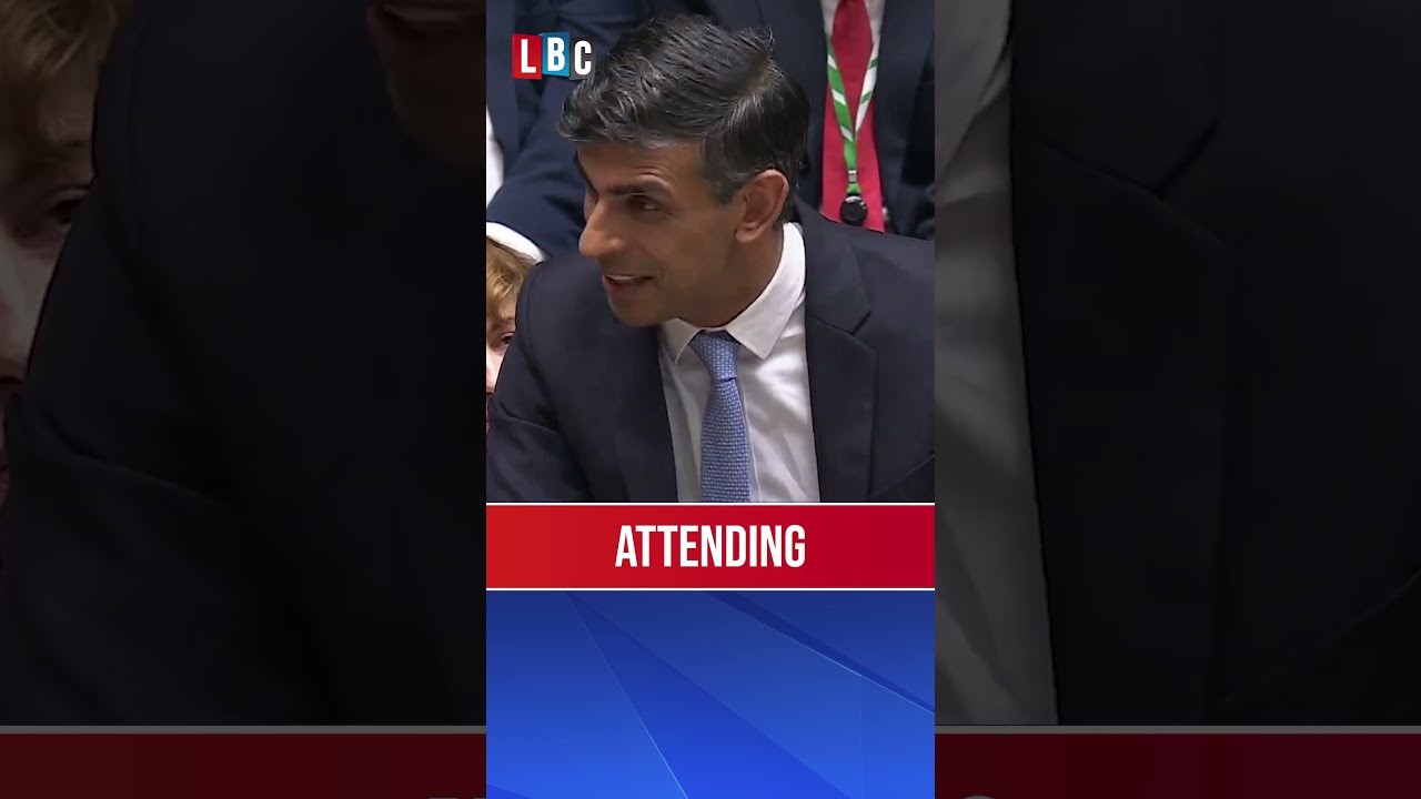 'Life comes at you fast': Rishi Sunak's speech has the Commons cracking up | LBC