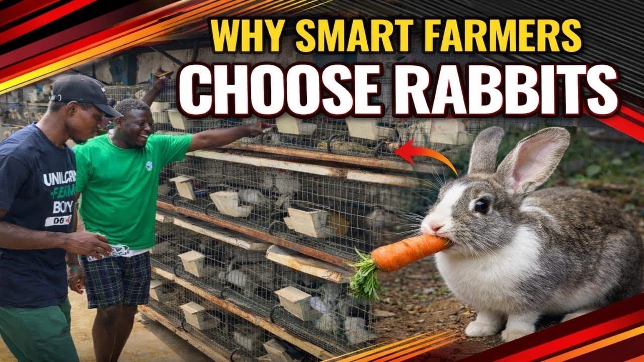 WHY SMART FARMERS CHOOSE RABBIT FARMING 🐇 