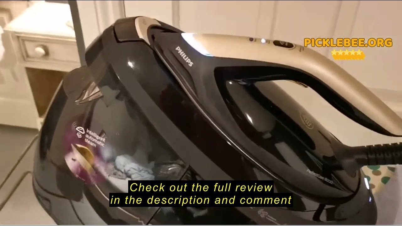 Review Philips PerfectCare Steam Generator Iron 8000 Series, Speed Mode, Intelligent Automatic Steam