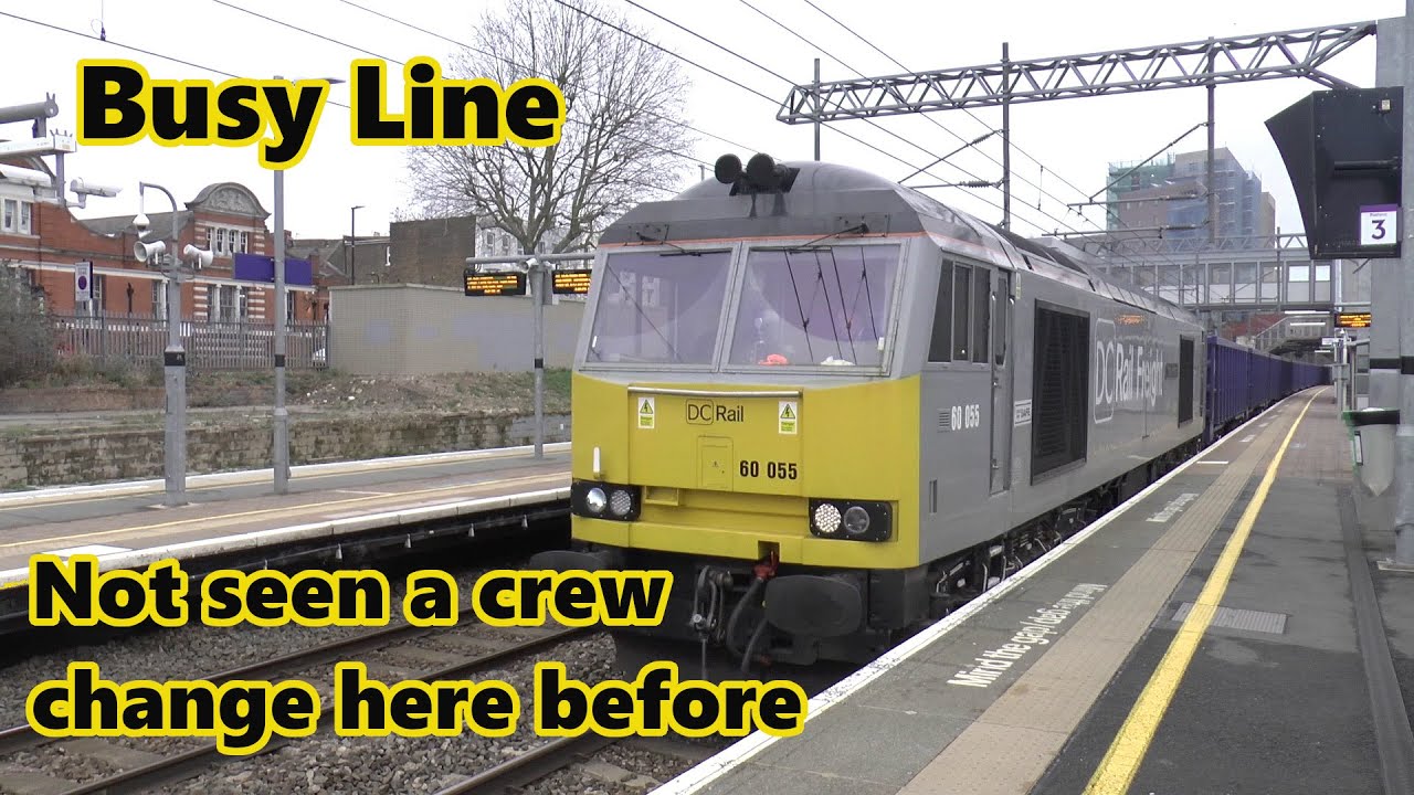 Get yourself to WEST LONDON, you get plenty of freight trains.