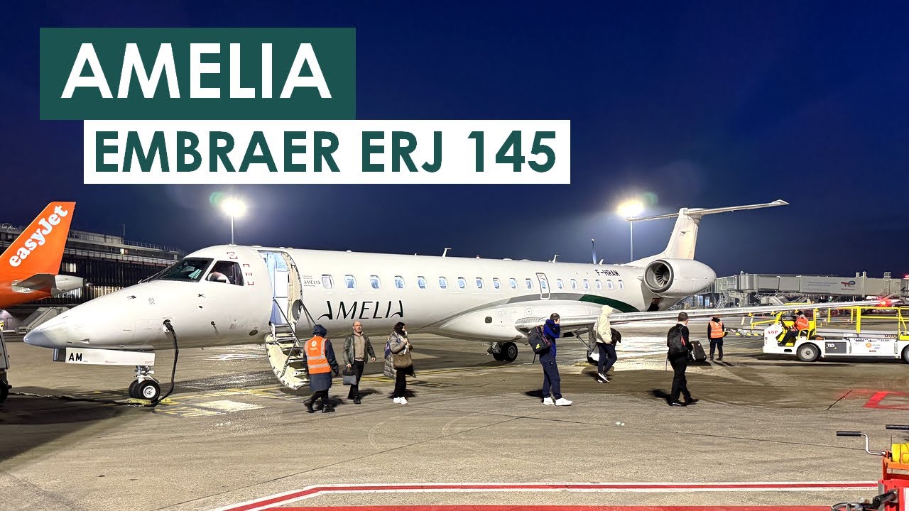 [Flight Report] AMELIA | Pau ✈ Paris | Embraer ERJ 145 | Economy