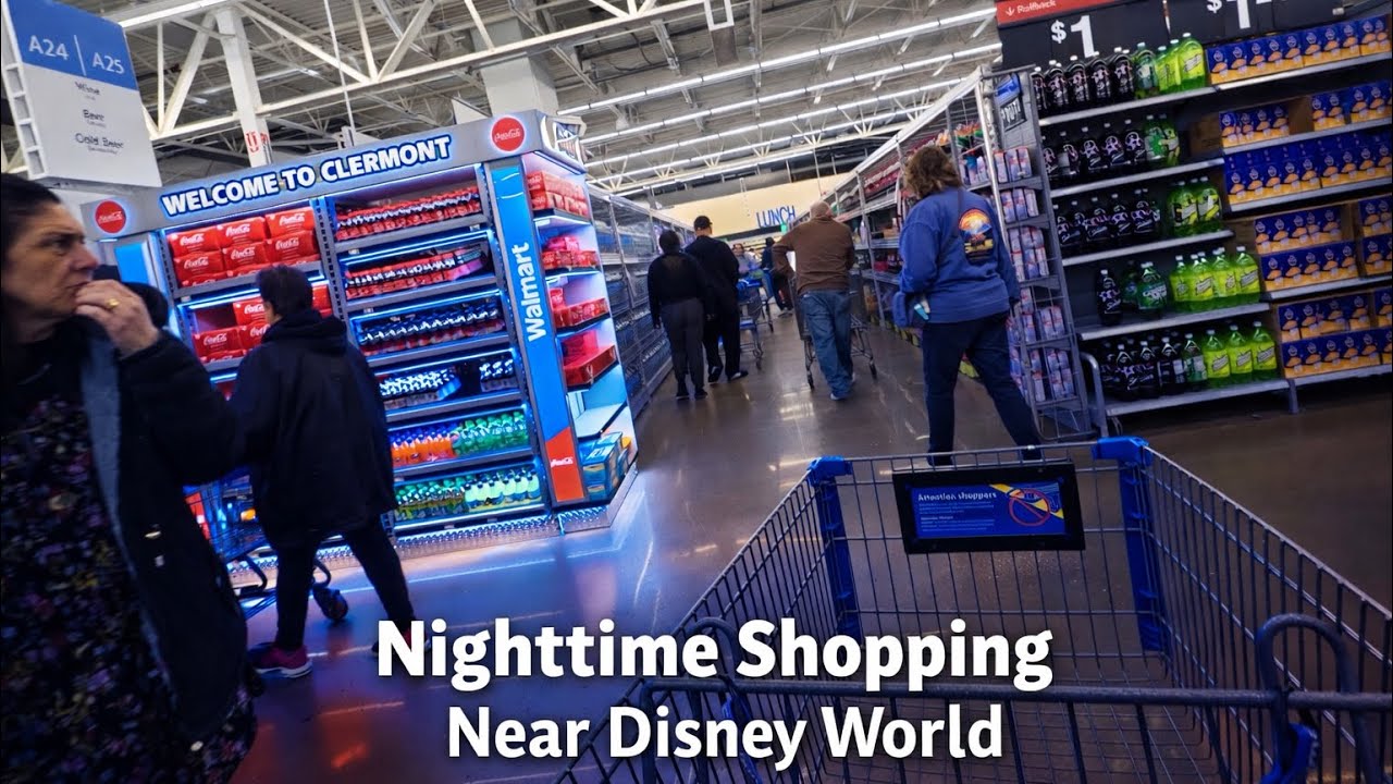 Nighttime Shopping Near Disney World 