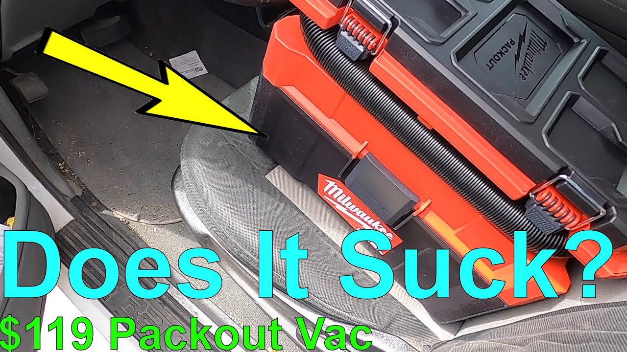 $112 Milwaukee Fuel Packout 2.5 Gal Vacuum