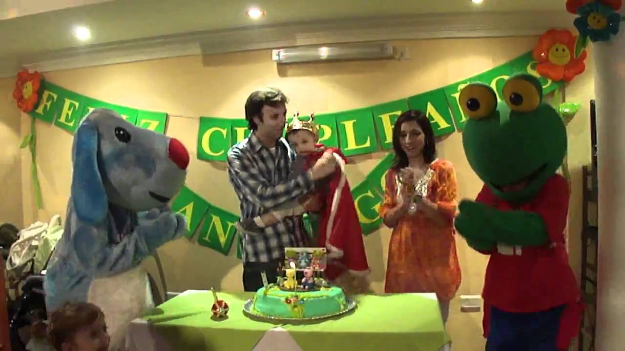 Salón Evaristo´s; Cumple 1 de Santiago: Ceremonia de La torta
