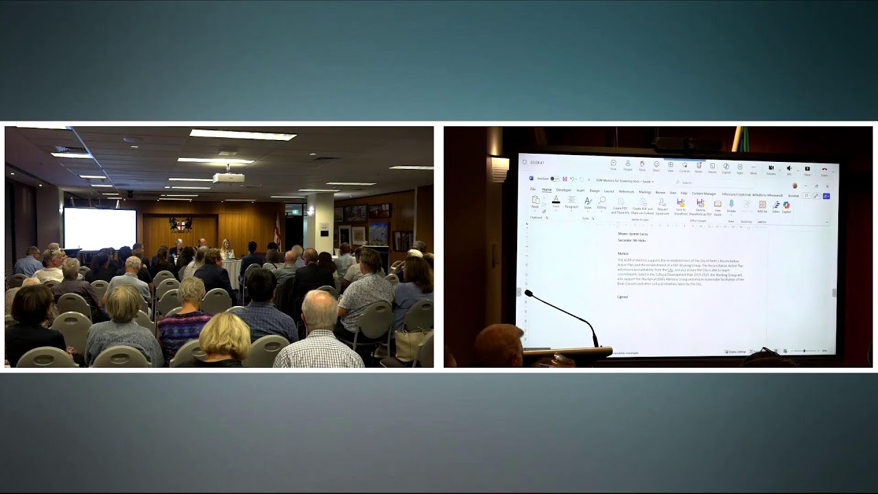 Electors General Meeting - 27 Jan 2026