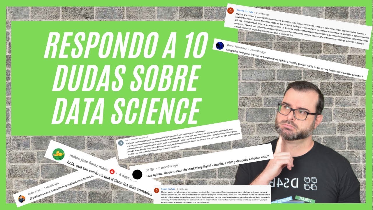 Respondo tus dudas sobre Data Science