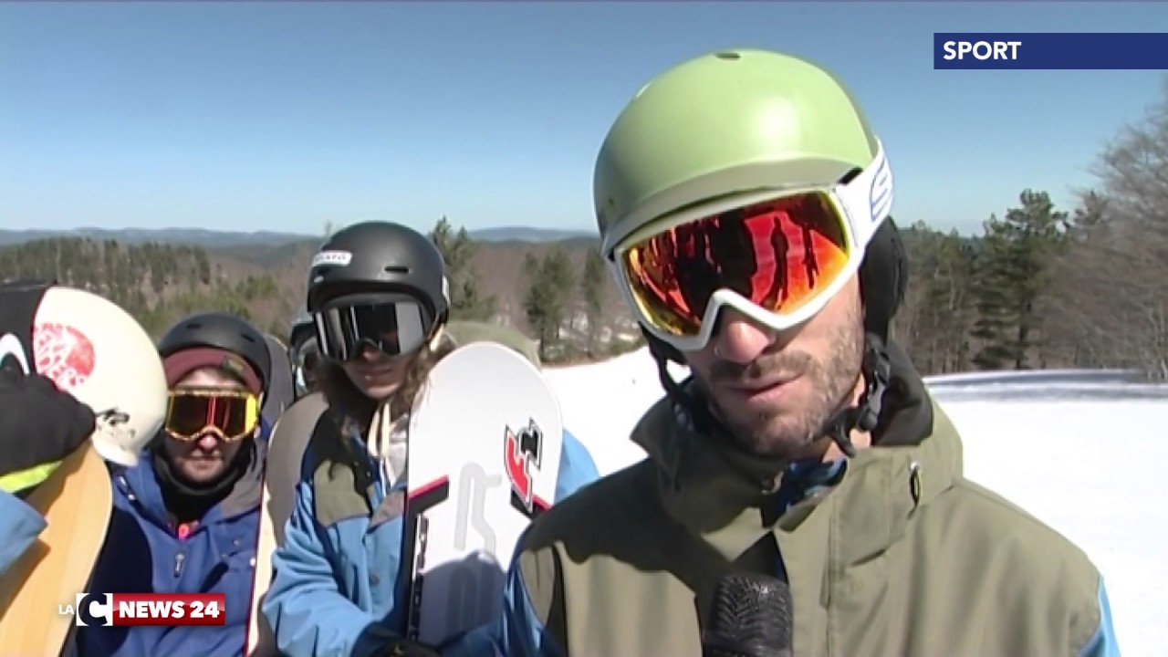 In Sila i futuri maestri di snowboard