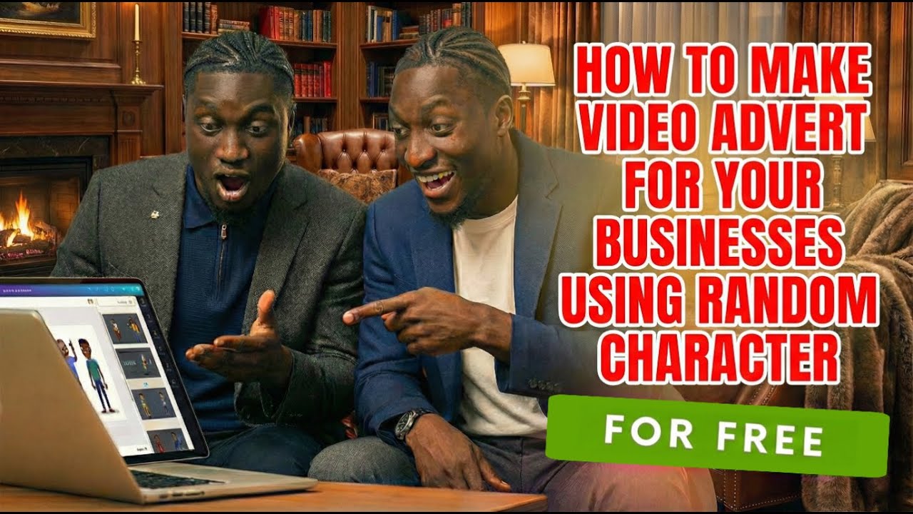 How to Make Video Adverts for Your Business Using Random Characters (FREE AI Tools)