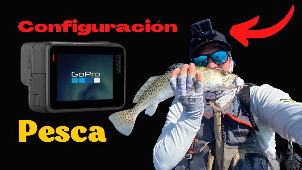 ▶️🔴 Con este equipo grabo mis videos, La GoPro en la Pesca (Configuración y Tips)