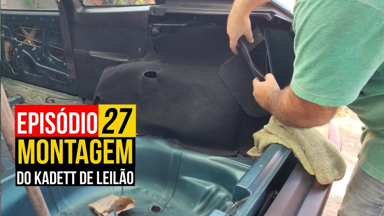 EP27 - Chegando ao final. Montagem interior.
