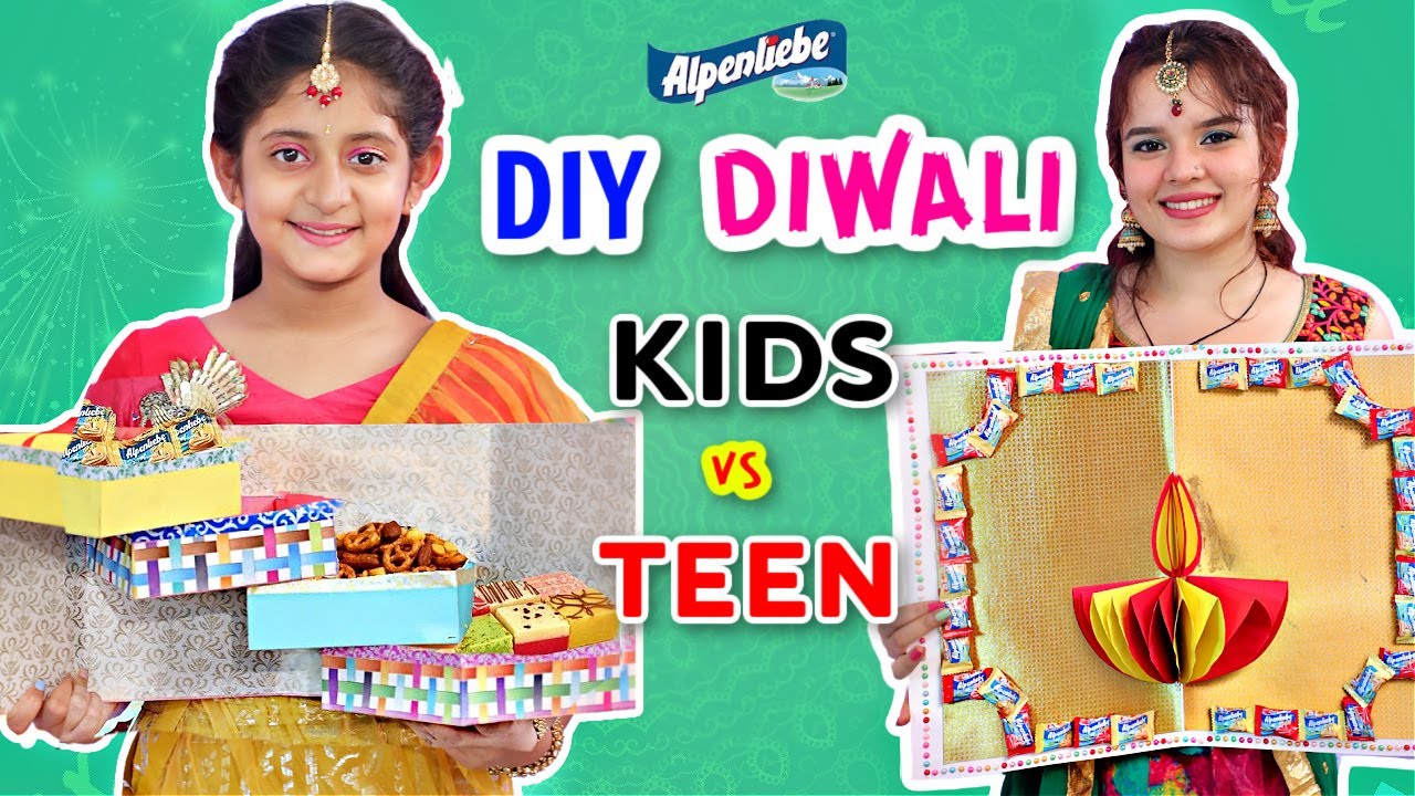 DIY DIWALI Gifts &ndash; Kids vs Teen | Happy Deepawali | MyMissAnand