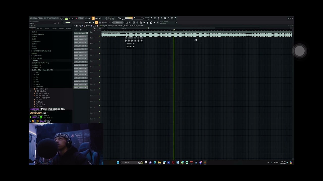 Jace records “Vietnam” at 7am while sick Pt.1