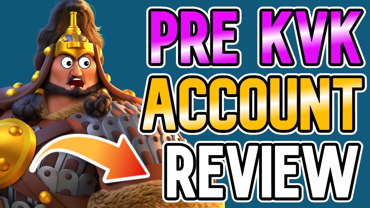 Pre KVK Account Review | Rise of Kingdoms