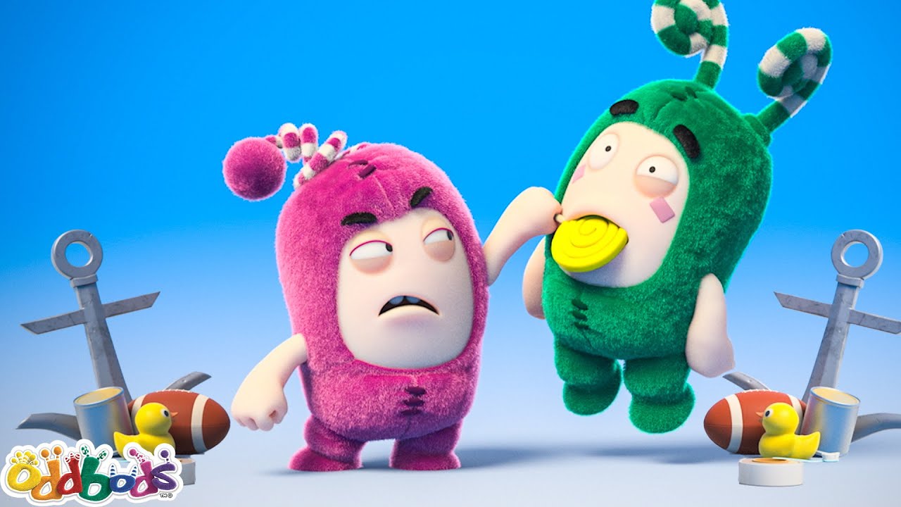Way Too Greedy Zee | Oddbods - Food Adventures | Cartoons for Kids