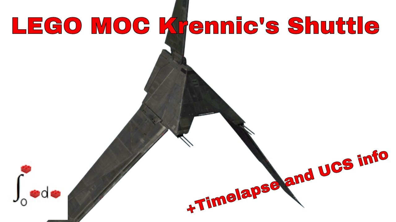 Lego Plus Sized Krennic's Shuttle: Rogue One UCS MOC
