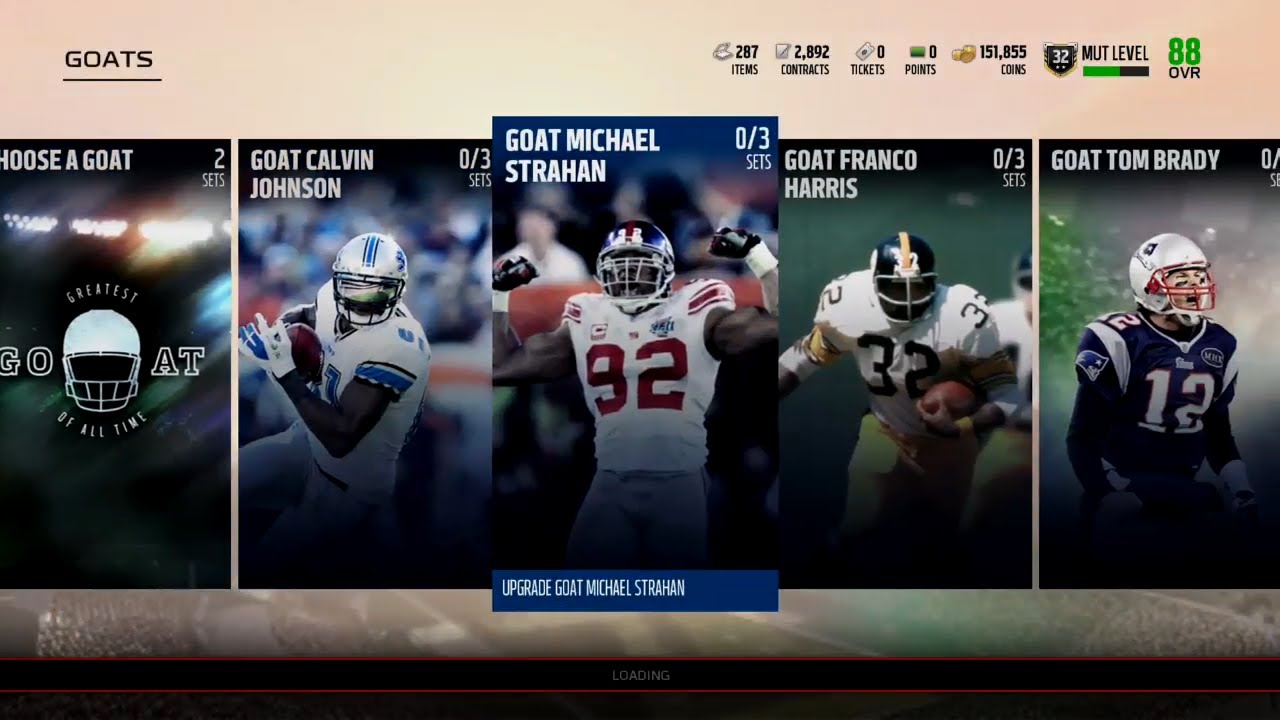 Madden 18 Ultimate Team New 90 Overall Goat Upgrades and New Holiday Goats - New Solos