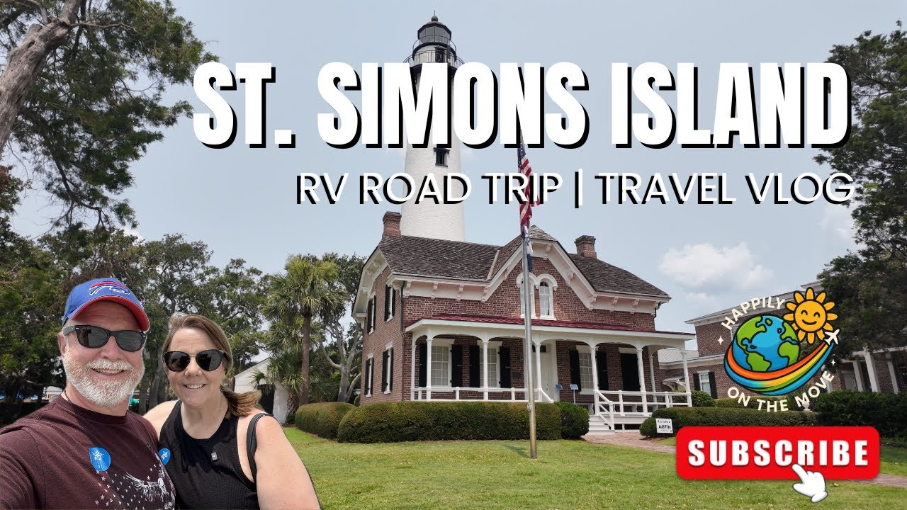 Exploring ST. SIMONS ISLAND Georgia | RV Road Trip | Travel Vlog