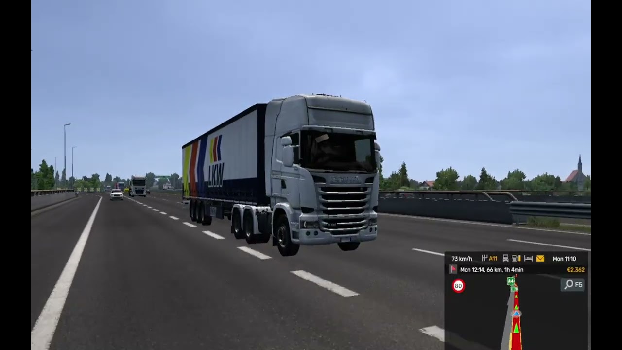 Euro truck new profile game play ▶️