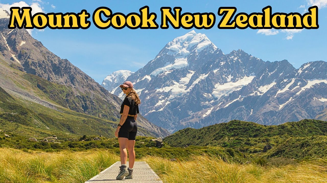 EPIC New Zealand Adventure: Aoraki/Mount Cook, Hooker Valley, Mueller Hut!