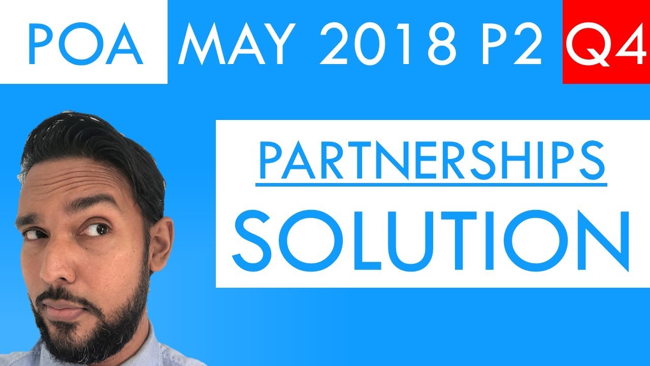 PoA - May 2018 P2 Q4 - Solutions | Partnerships