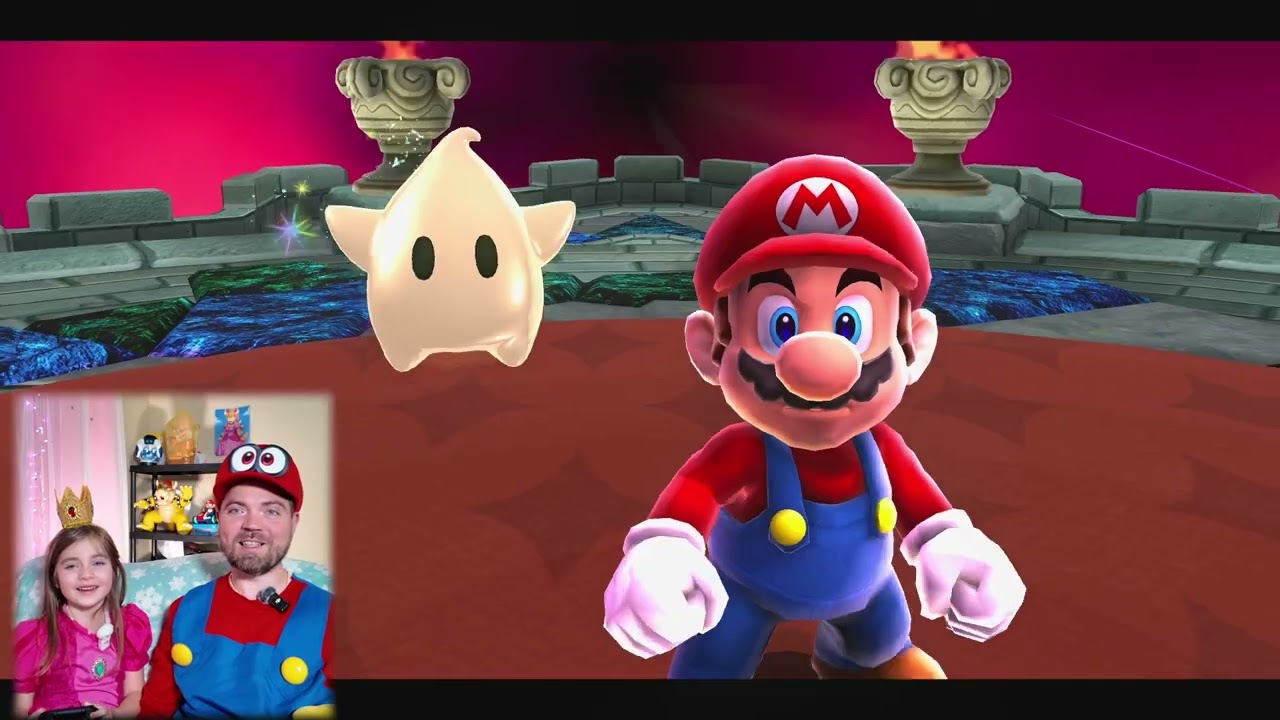 Финал Mario Galaxy2  Мы спасли Пич! #dominikapkay