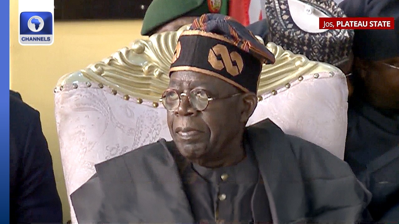 Tinubu Arrives In Jos After Deadly Attack In Angwan Rukuba