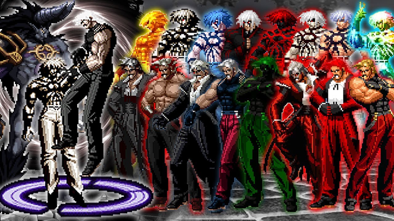 [KOF Mugen] New Stone Orochi Vs 16 Ultimate Bosses Team | 1 VS 16