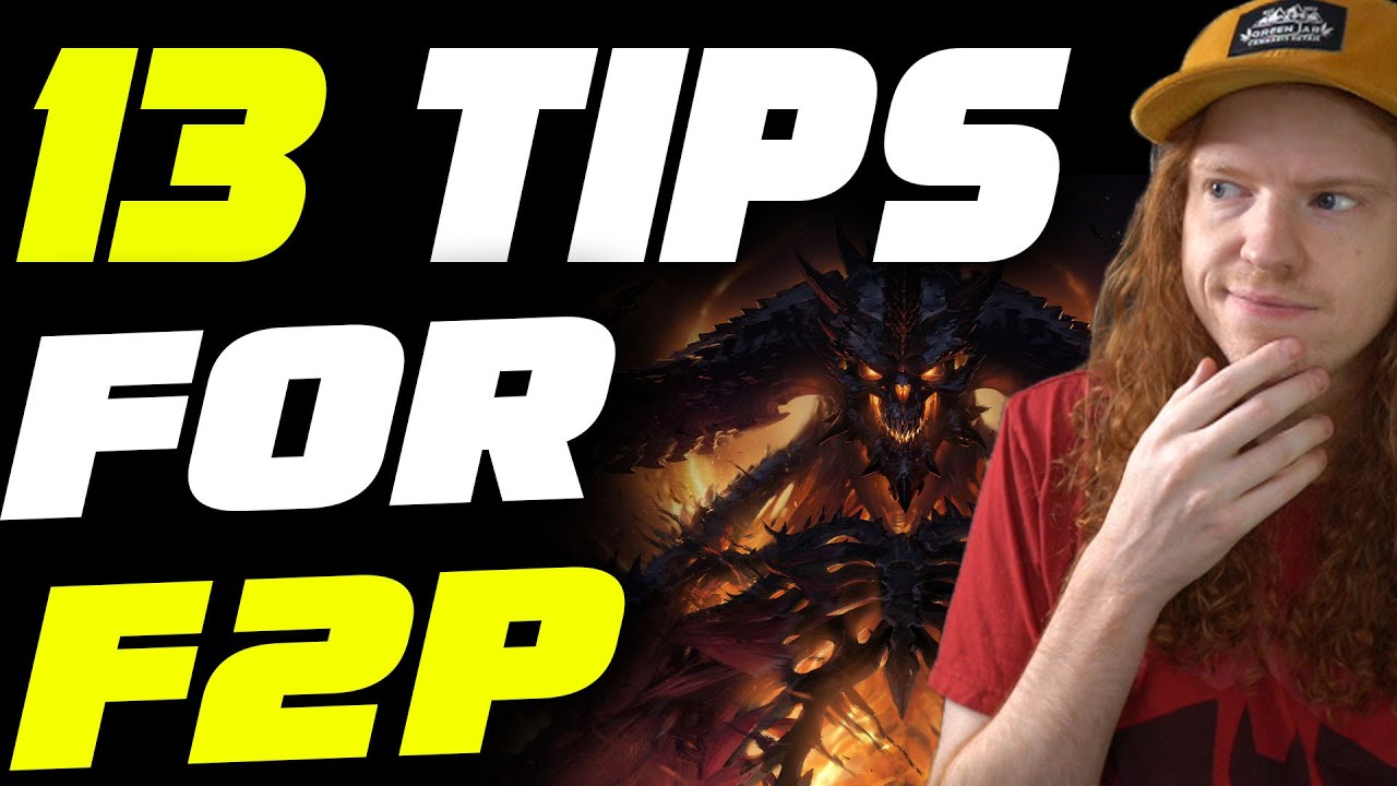 Top 13 Tips For Free To Play (F2P) Players | Diablo Immortal
