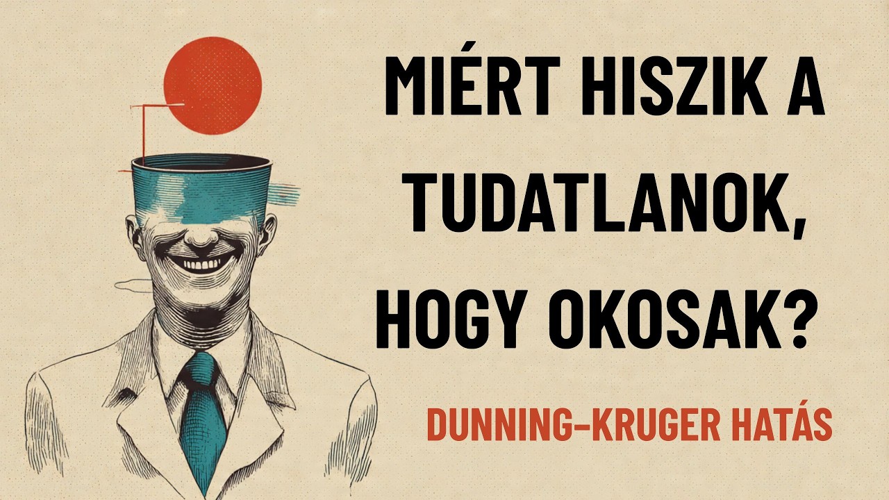 Mi&eacute;rt hiszik a tudatlanok, hogy okosak? - Dunning&ndash;Kruger hat&aacute;s
