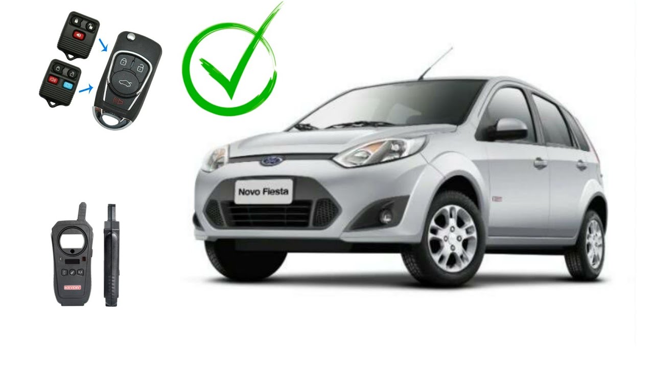 CHAVE CANIVETE PARA O FORD FIESTA NA KD-X2