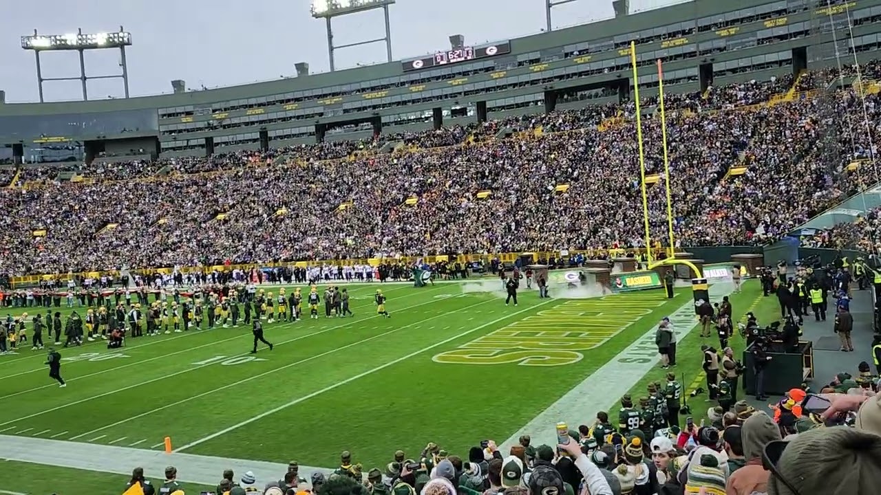 Packers vs Vikings Introduction