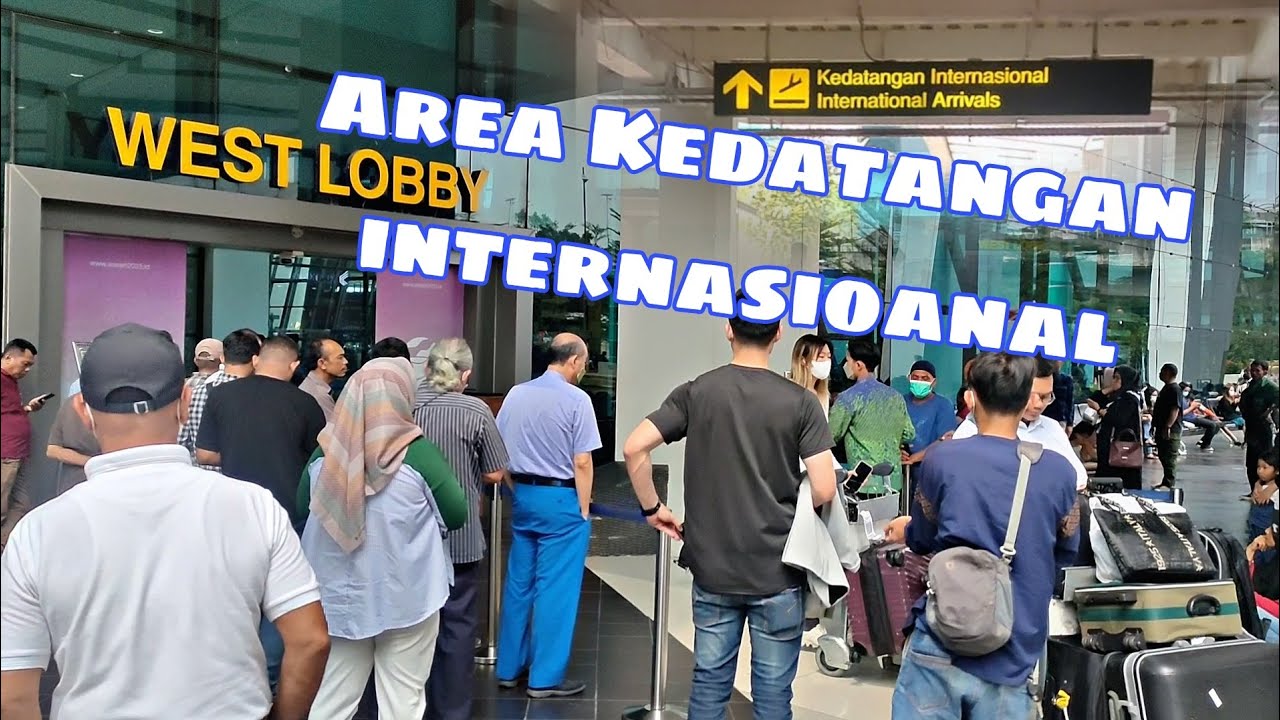 Area Penjemputan Kedatangan Internasional Terminal 3 Bandara Soekarno Hatta