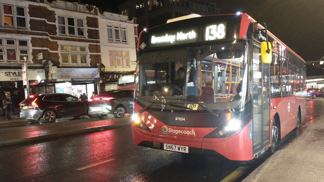 Stagecoach London 37504 on bus route 138