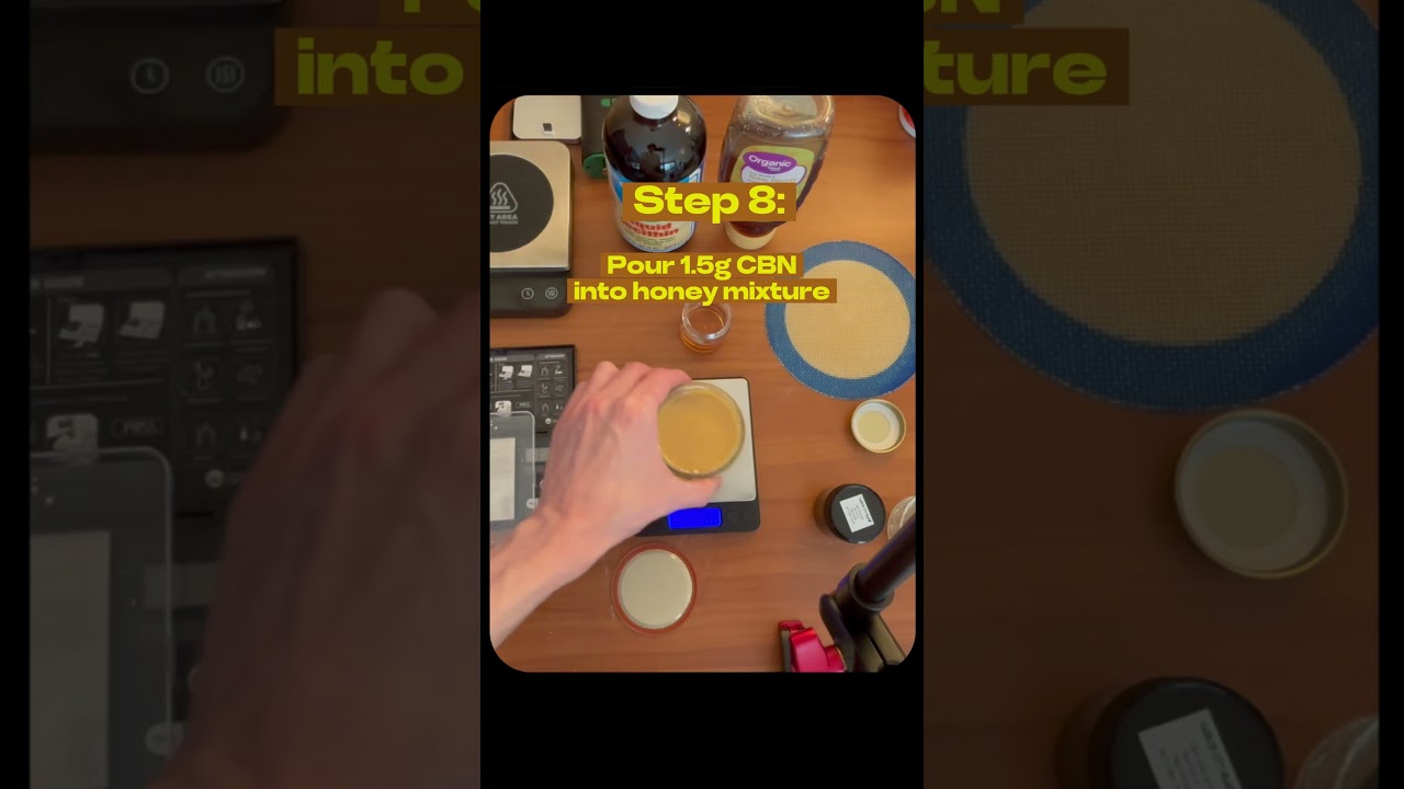 Full Spectrum CBD Honey Recipe