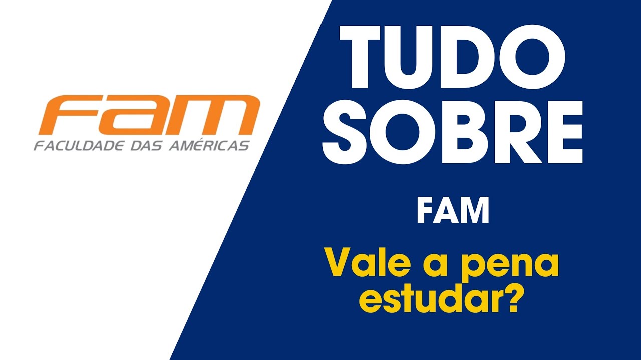 A FACULDADE FAM É BOA? | EAD