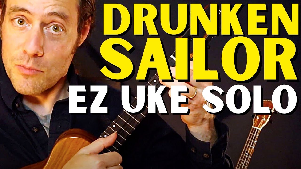 Easy Ukulele Chord Melody || What Shall we do with a Drunken Sailor?