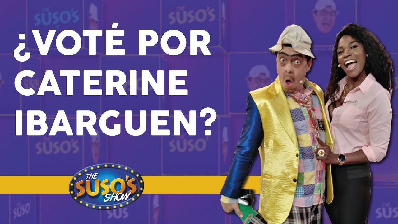 CATERINE IBARGUEN saltó a LA POLITÍCA #TheSusosShow Caracol Televisión
