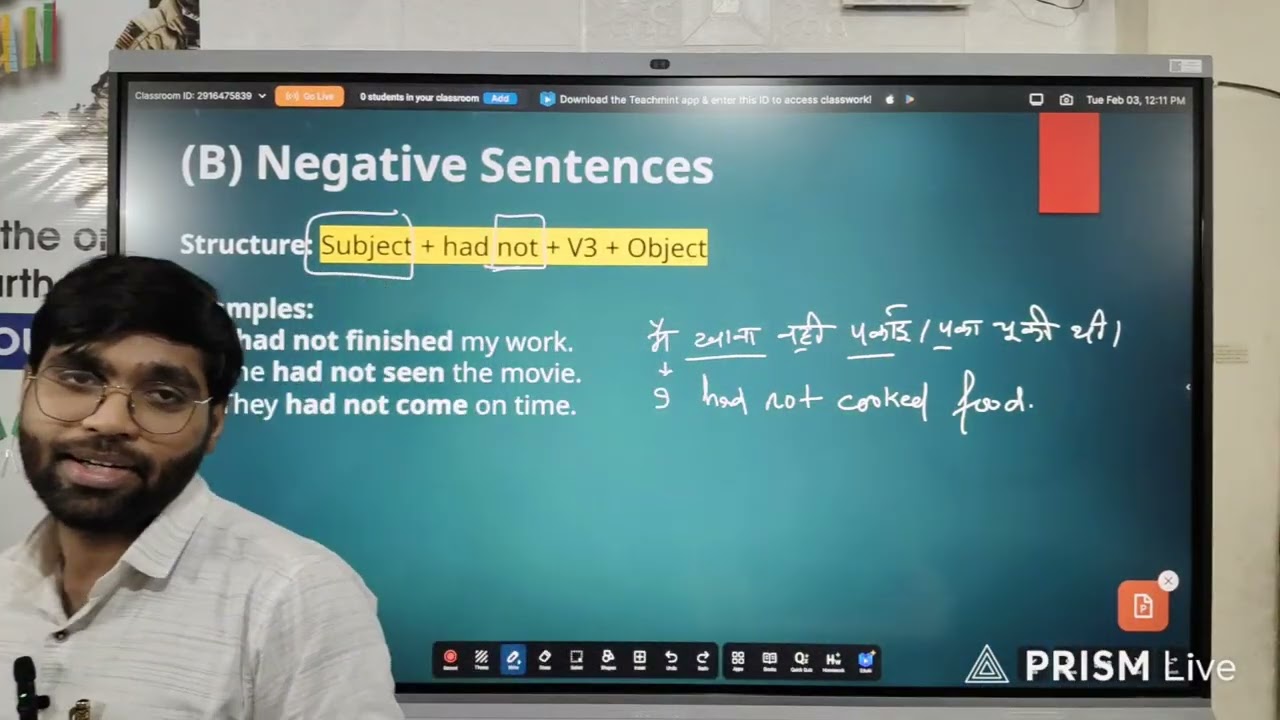 Past Perfect Tense Explained | “Pehle Ho Chuka Tha” Concept | Zero Fear Grammar